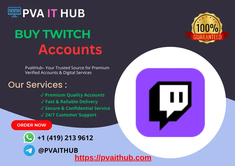 Twitch Account Management Service